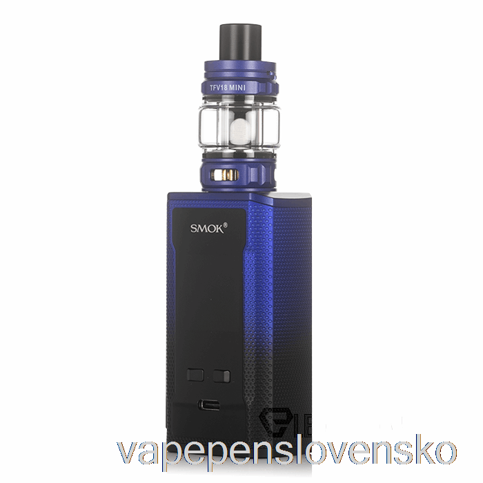 Smok R-kiss 2 200w štartovacia Sada čierne Modré Vape Pero